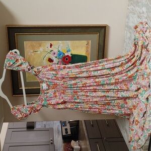 Piyama Goldie Dress in Floral Print Size M